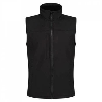 Куртка Regatta Flux Softshell Bodywarmer All Black, 4XL (56) (11454535)