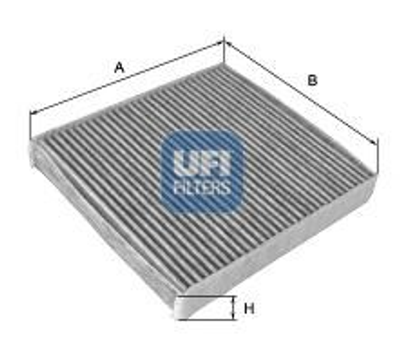 Фильтр, воздух во внутреннем пространстве UFI (5422600)