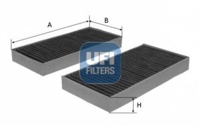 Фильтр, воздух во внутреннем пространстве UFI (5415300)