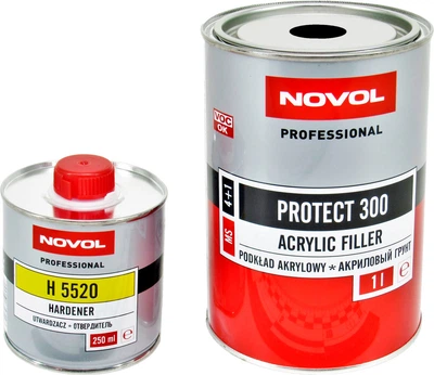 Грунт (Novol) MS PROTECT 300 4+1 чорний 1л.+0,25л. 37041