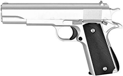 Дитячий пістолет на кульках "Colt M1911" Galaxy G13S метал, сріблястий