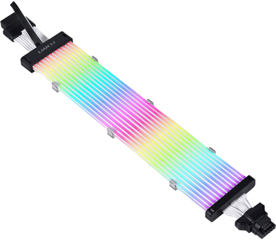 Кабель для ПК Lian Li Strimer PLUS V2(12+4pin to 12+4pin, Light Guide #12) VGA Extension cable (G89.PW16-12PV2.00)
