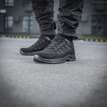 Чоловічі тактичні кросовки літні M-Tac розмір 37 (24,3 см) Чорний (Iva Black)