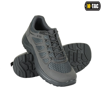 Мужские тактические кроссовки летние M-Tac размер 45 (29.8 см) Серый (Iva Grey)