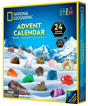 Kalendarz adwentowy Elbrus National Geographic 24 szt (810070621490)