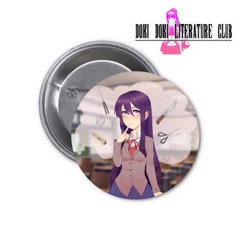 Значок Doki Doki Literature Club Литературный клуб Доки Доки DDLC #12