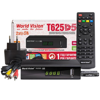 ТВ-ресивер World Vision T625D5
