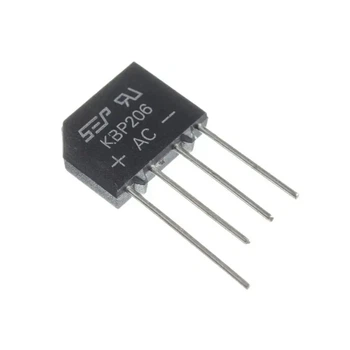 Мост диодный KBP206, 2А, 600V