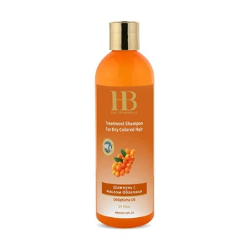 Шампунь для сухих и окрашенных волос с маслом облепихи Health & Beauty Sea Buckthorn Shampoo for Dry & Colored Hair 400 мл