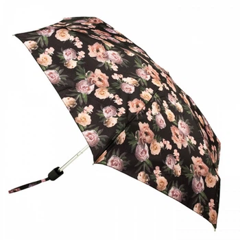Зонт женский механический Fulton Tiny-2 L501 Rococo Rose (Роза рококо)