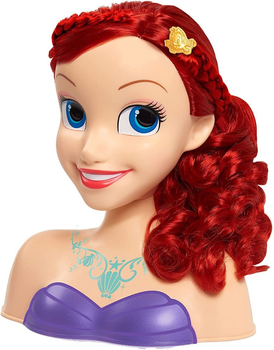Lalka-manekin Just Play Disney Princess Ariel głowa do stylizacji 20 cm (886144872525)