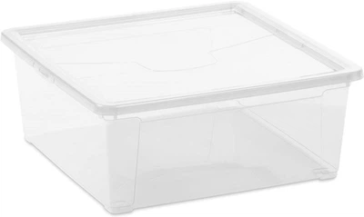 Контейнер Plastmeccanica Easy квадратний 18 л Прозорий (20079kmd)
