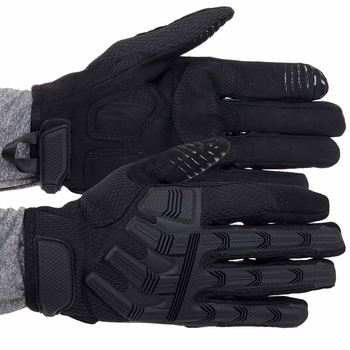 Перчатки тактические с закрытыми пальцами Military Rangers BC-9875 размер XXL черный