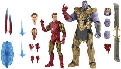 Месники: Танос та Залізна Людина Marvel Legends Series Action Figure Iron Man Mark 85 vs. Thanos Hasbro