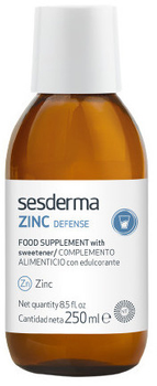 Suplement diety Sesderma Lactyferrin Defense Zinc 250 ml (8429979463548)