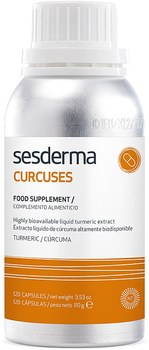 Дієтична добавка Sesderma Curcuses 120 капсул (8429979420930)