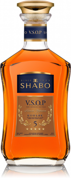 Коньяк Украины Shabo V.S.O.P пять звезд 0.5 л 40% (4820070400809)