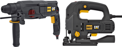 Набор Сетевой перфоратор CAT SDS-Plus DX26 Лобзик сетевой CAT DX57