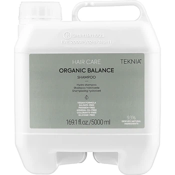 Шампунь для волосся щоденного використання Lakme Teknia Organic Balance Shampoo 5000 мл 44114