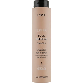 Шампунь для комплексного захисту волосся Lakme Teknia Full Defense Shampoo 300 мл 44912