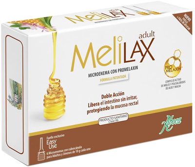 Lewatywa Aboca Melilax Adult 6 Micromol 10 g (8032472010456)