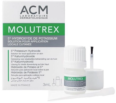 Рідина для лікування бородавок ACM Laboratoire Molutrex Solucion 3 мл (3760095252551)