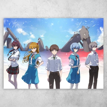 Плакат постер CupKit "Евангелион / Neon Genesis Evangelion" №41 А3 42х29,7 см