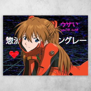 Плакат постер CupKit "Єванґеліон / Neon Genesis Evangelion" №2 А3 42х29,7 см