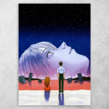 Плакат постер CupKit "Евангелион / Neon Genesis Evangelion" №7 А3 42х29,7 см