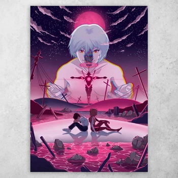 Плакат постер CupKit "Єванґеліон / Neon Genesis Evangelion" №43 А3 42х29,7 см