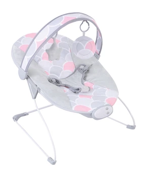 Детский баунсер кресло-каталка FreeOn Enjoy Pink (FO0079)