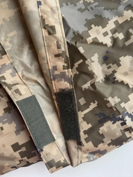 Дождевик пончо для военных, плащ-палатка тактический камуфляж пиксель на липучках