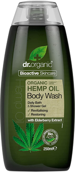 Żel pod prysznic Dr. Organic Hemp Oil Body Wash 250 ml (5060391841830)