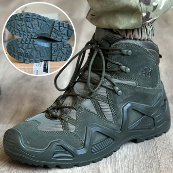 Чоловічі тактичні берці AK військові демісезонні берці Tactic армійські черевики Waterproof олива 43 розмір
