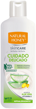 Żel pod prysznic Natural Honey Gel N Honey Cuidado Delicado Aloe Vera 650 ml (8008970056265)