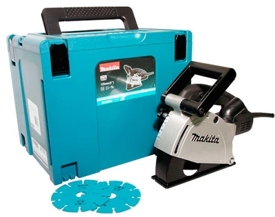 Штроборез Makita SG1251J + 2 алмазных диска + MakPac