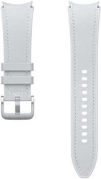 Ремінець Samsung Hybrid Eco-Leather Band (M/L) для Samsung Galaxy Watch 4/4 Classic/5/5 Pro/6/6 Classic Silver (ET-SHR96LSEGEU)