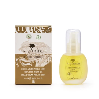 Масло Аргановое Органическое Arganiae L'oro Liquido Чистое 100% Arganiae 50мл ECOCERT 0001