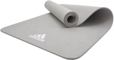 Коврик для йоги Adidas Yoga Mat серый Уни 176 х 61 х 0,8 см ADYG-10100GR