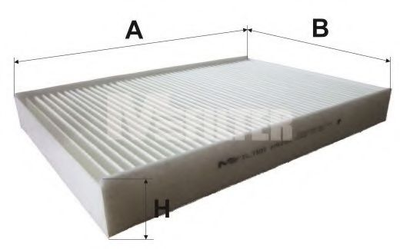 Фильтр салона Volvo S60/V60/V70/XC60 1.6/2.0/2.4 07- MFilter (K9101)