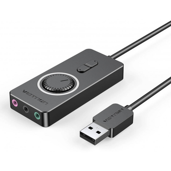 Внешняя звуковая карта Vention USB - 3х3.5 мм jack 0.15m Volume Control (CDRBB)