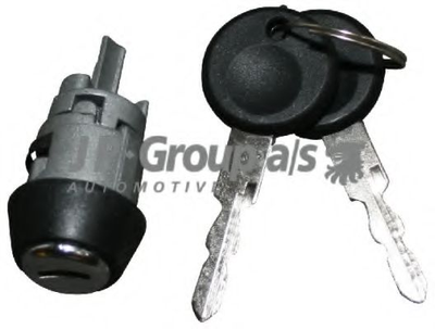Сердцевина замка зажигания Golf -02/Passat -88 (+ключ) JP Group (1190400200)
