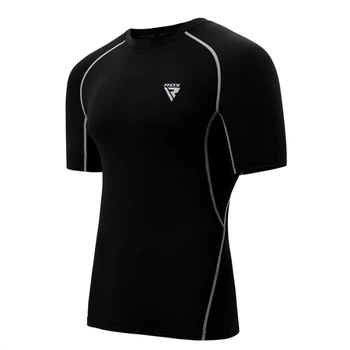 Рашгард із коротким рукавом RDX Lycra Black XL