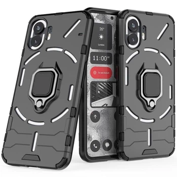 Чохол з підставкою Deexe Hybrid Case для Nothing Phone (2) - Black