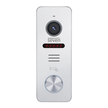Виклична панель домофона з вбудованим зчитувачем карт EM-Marin SEVEN CP-7502F RFID White