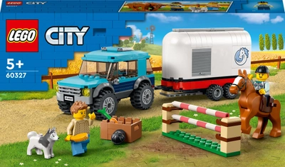 Конструктор LEGO City Фургон для коней 196 деталей (60327)