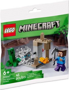 Zestaw klocków Lego Minecraft Jaskinia naciekowa 38 części (30647)