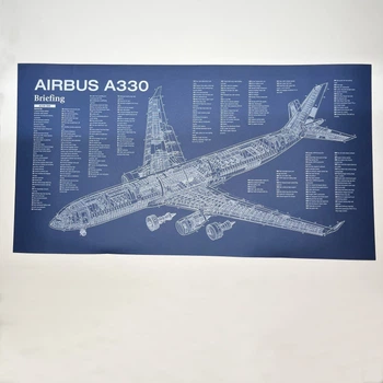 Постер літака Airbus A330