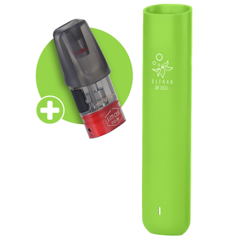 Багаторазова POD-система Elf Bar RF350 Starter Kit 350 mAh Green
