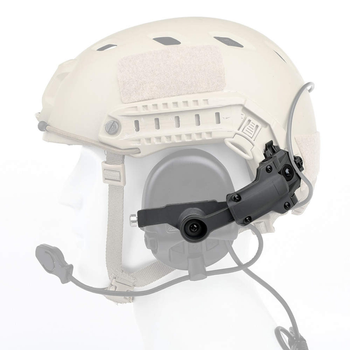 Кріплення адаптер Чебурашка на каску шолом для навушників Sordin SD-ACH-25G